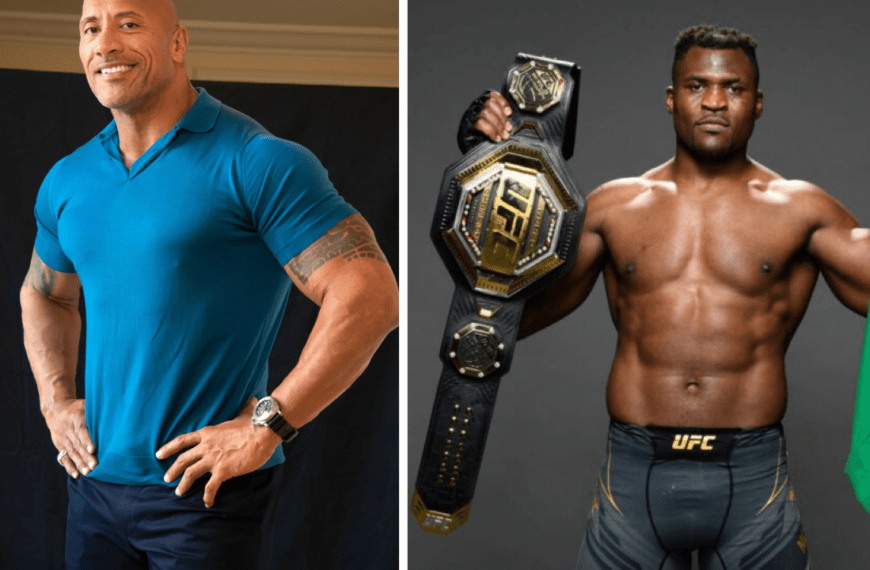 UFC World Heavy Weight champion Francis Ngannou talked about his friendship Dwayne The Rock Johnson and how his text messages motivates him