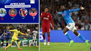 Anguissa tops Goal.com Best African players in the Champions league so far after matchday two.