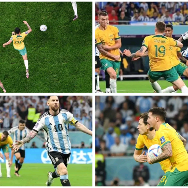 Lionel Messi scores as Argentina defeat Australia 2-1 to qualify for the 2022 FIFA World Cup quarter final