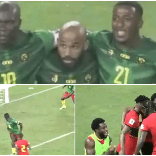 Cameroon plays a 1-1 draw with Angola in Matchday 4 of the 2026 FIFA World Cup Qualifiers